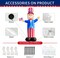 12FT Giant Uncle Sam Inflatable – Patriotic 4th of July Outdoor Decoration with Bright LED Lights – Blow Up Yard Decor for Independence Day & Memorial Day